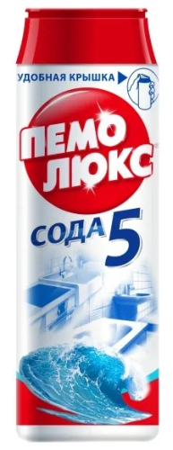 ПЕМОЛЮКС порошок чистящий морской бриз 480г