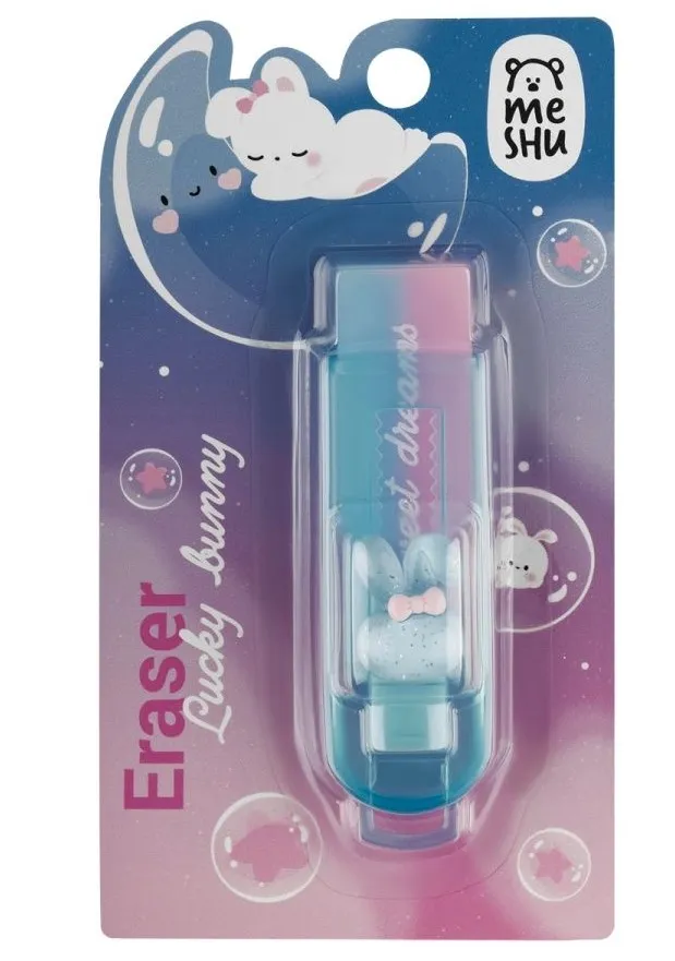 MESHU ластик lucky bunny 9*2*2cм ПВХ