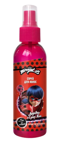 MIRACULOUS Леди Баг спрей д/легкого расчесывания волос детский 150мл