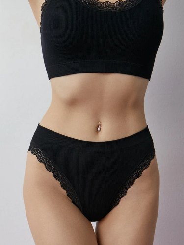 MINIMI трусы женские slip 2241S nero р.S/M