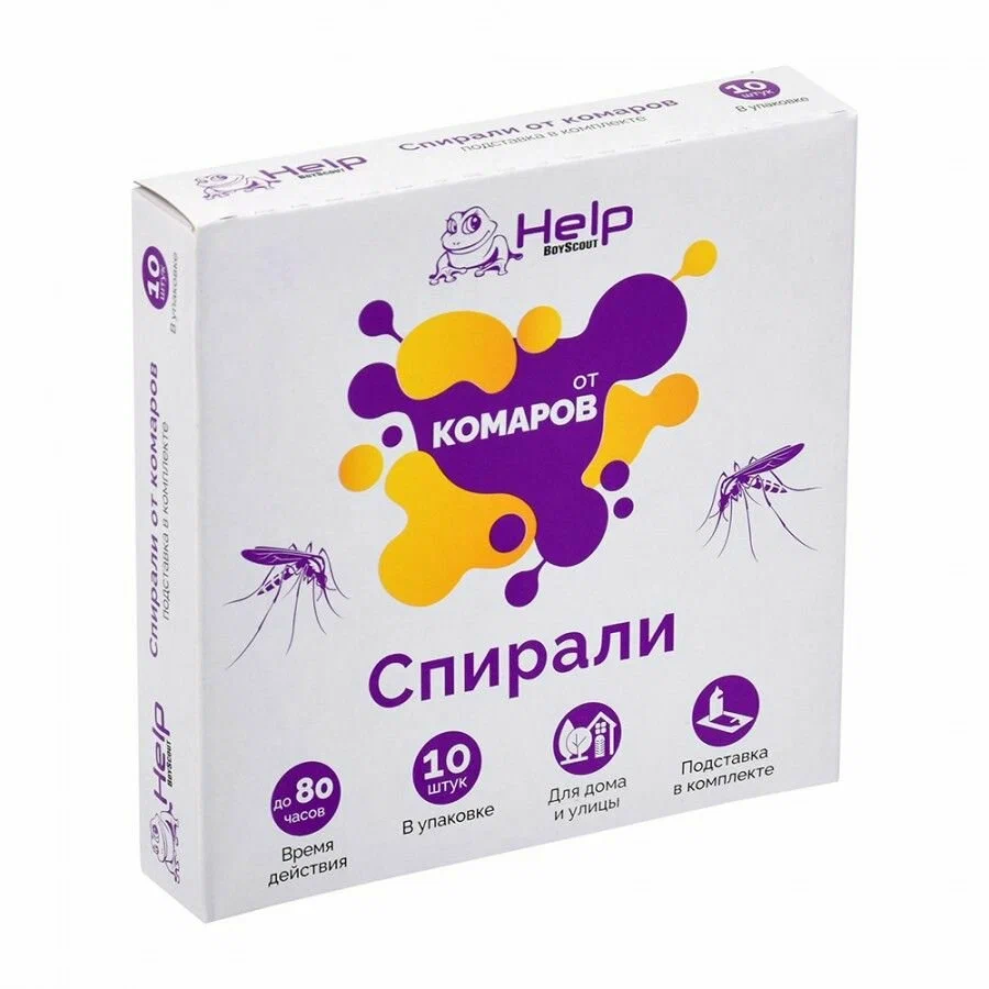 HELP спирали от комаров 10шт