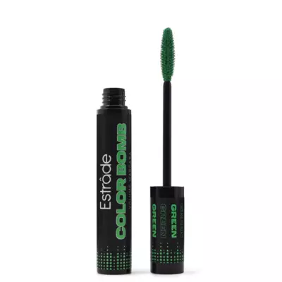 ESTRADE тушь д/ресниц цветная color bоmb volume mascara зеленая