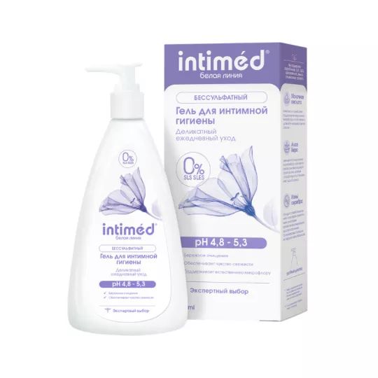 INTIMED гель д/интимной гигиены деликатный ежедневный уход 200мл