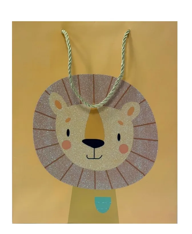 Пакет подарочный 32*26*12см детский Сафари EL231107110