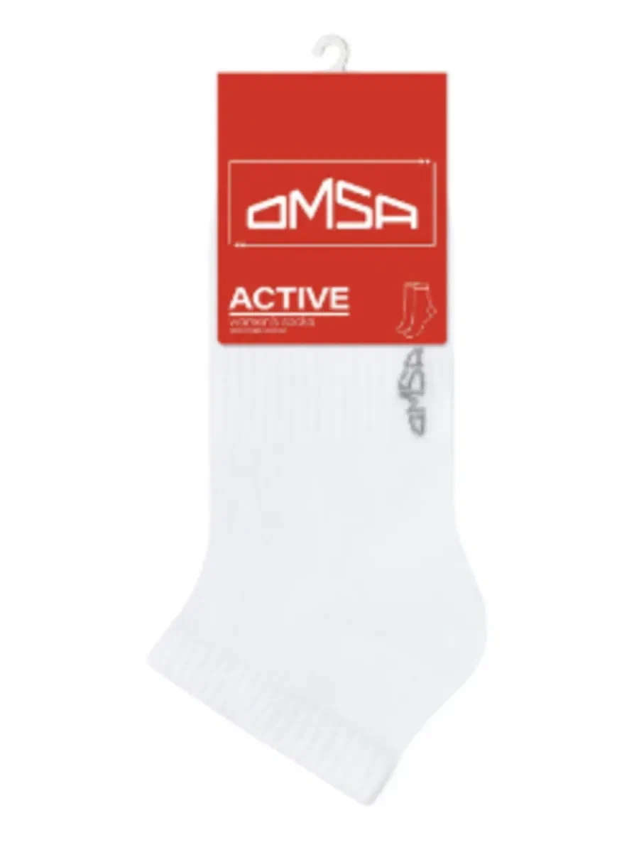 OMSA носки женские актив укороченные 151 bianco р.35-38