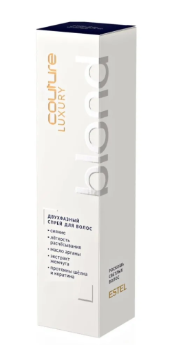 ESTEL LUXURY BLOND спрей д/волос двухфазный 100мл