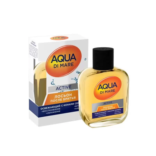 AQUA DI MARE лосьон п/бритья activ 100мл