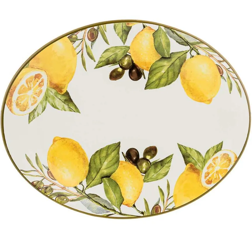 LEFARD Лемон три блюдо овальное 31,5*25,5см 358-1551