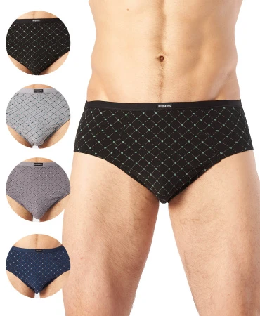 ROGERS трусы мужские 95%хлопок 5%эластан 508-50 р.M