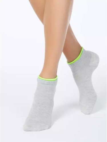 CONTE носки женские декор. резинка active 12С-32СП 035 св.серый р.25