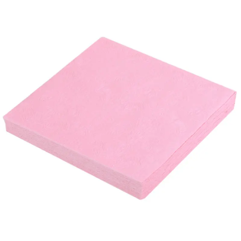 BOUQUET Art салфетки столовые барокко античный розовый 3сл. 33*33см 16шт