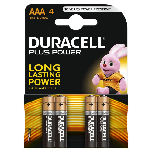 DURACELL батарейки AAA LR03 1,5V 4шт