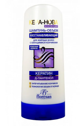 KERA-NOVA шампунь д/волос объем восстанавливающий 400мл Ф209