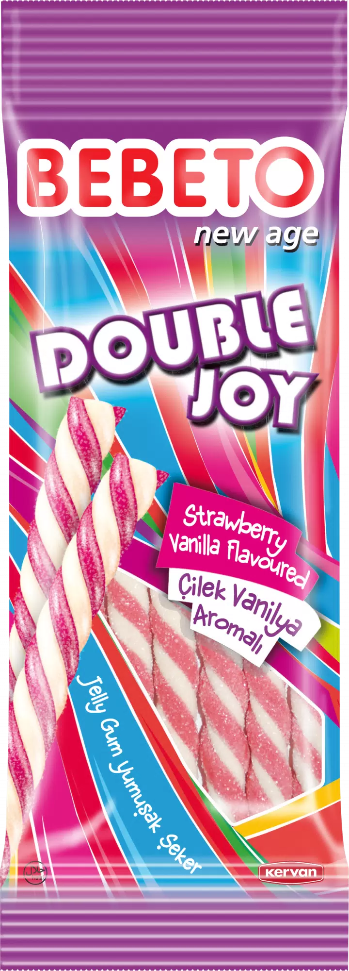 BEBETO мармелад жевательный double joy 75г