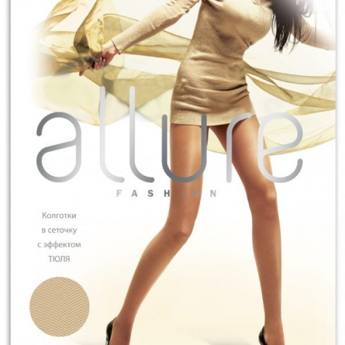 ALLURE колготки женские тюль 20 светлые р.2/3