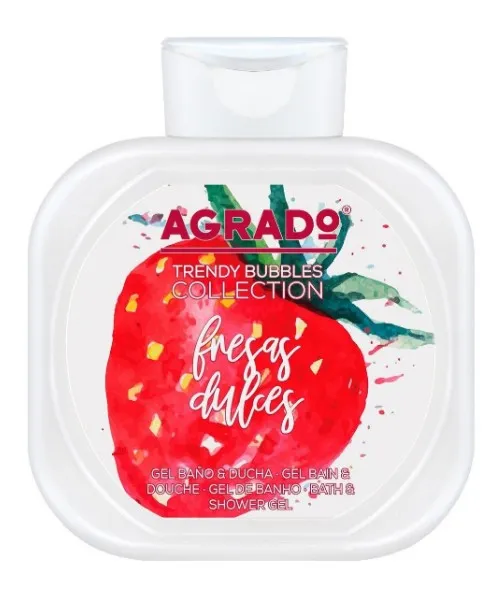 AGRADO гель д/душа sweet strawberry 750мл