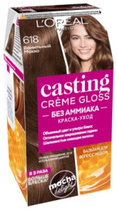 LOREAL CASTING CREME GLOSS краска д/волос т.618 ванильный мокко