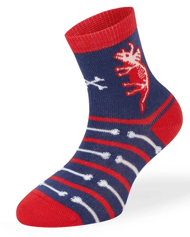 OMSA носки детские скелетоны 23Р65 rosso р.23-26