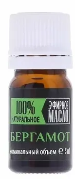 КРЫМСКИЕ МАСЛА масло эфирное бергамот 5мл