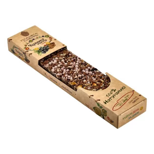 ПЛАНЕТА СИБИРЬ мюсли-грильяж черника форте 100г