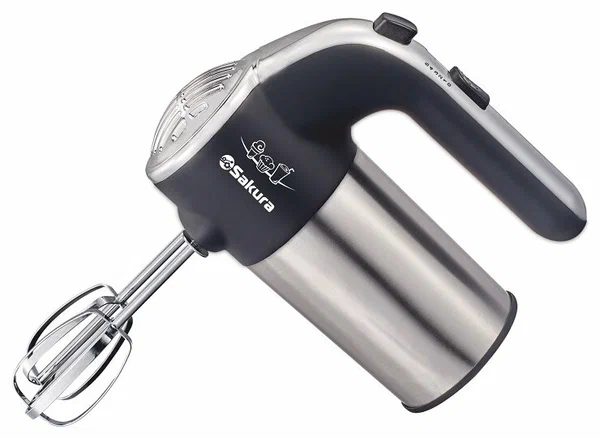 SAKURA миксер электрический 400Вт 5 скоростей SA-6331SBK