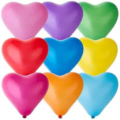 ВЕСЕЛАЯ ЗАТЕЯ шар воздушный сердце 10/1105-0000/50