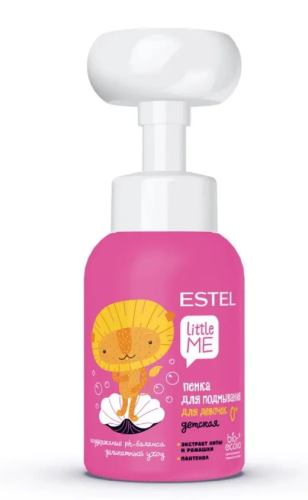 ESTEL Little me пенка д/подмывания д/девочек 300мл