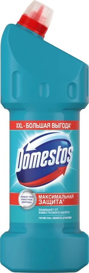 DOMESTOS средство д/чистки и дезинфекции густой свежесть атлантики 1500мл
