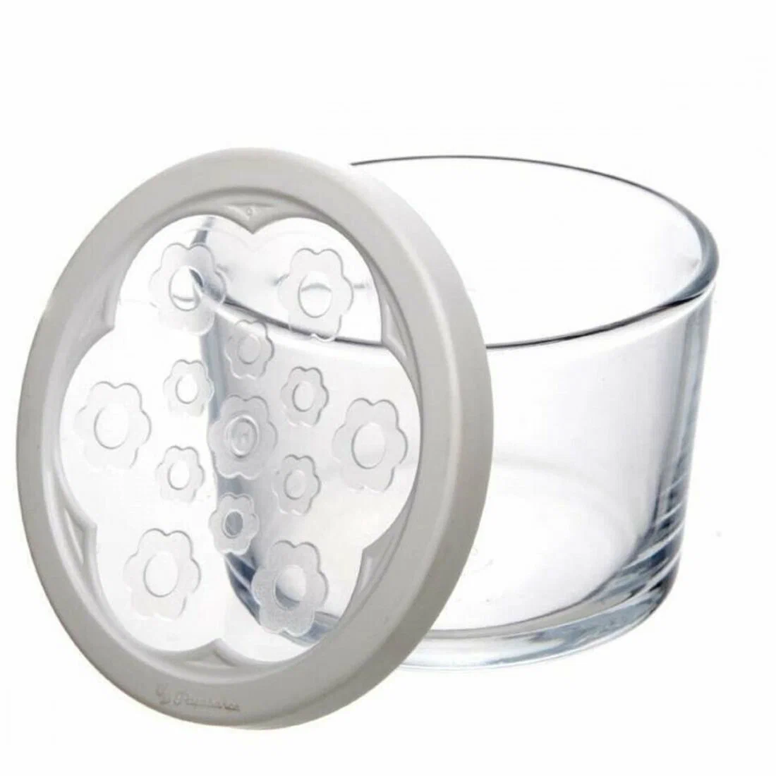 PASABAHCE BASIC контейнер белая крышка 220мл 1113702