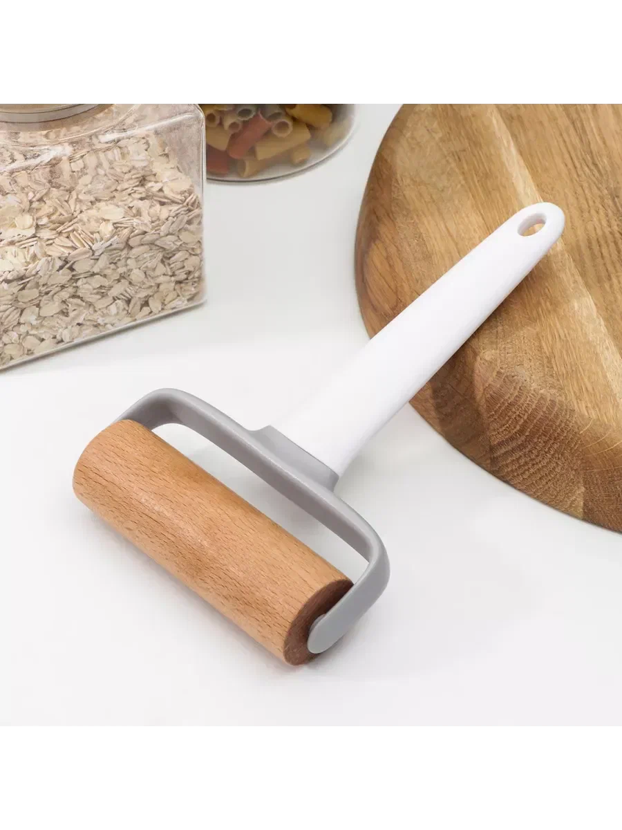 Валик д/раскатки теста виктори 20*12*2см 5666313