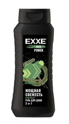 EXXE MEN гель д/душа муж. power 2в1 бодрящий 400мл