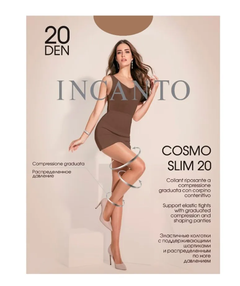 INCANTO колготки женские cosmo slim 20 мелон р.2