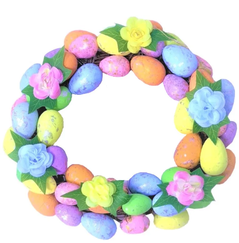 Венок пасхальный 36см EJ25017