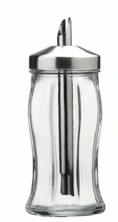 PASABAHCE сахарница с дозатором black&white 240мл 1053862