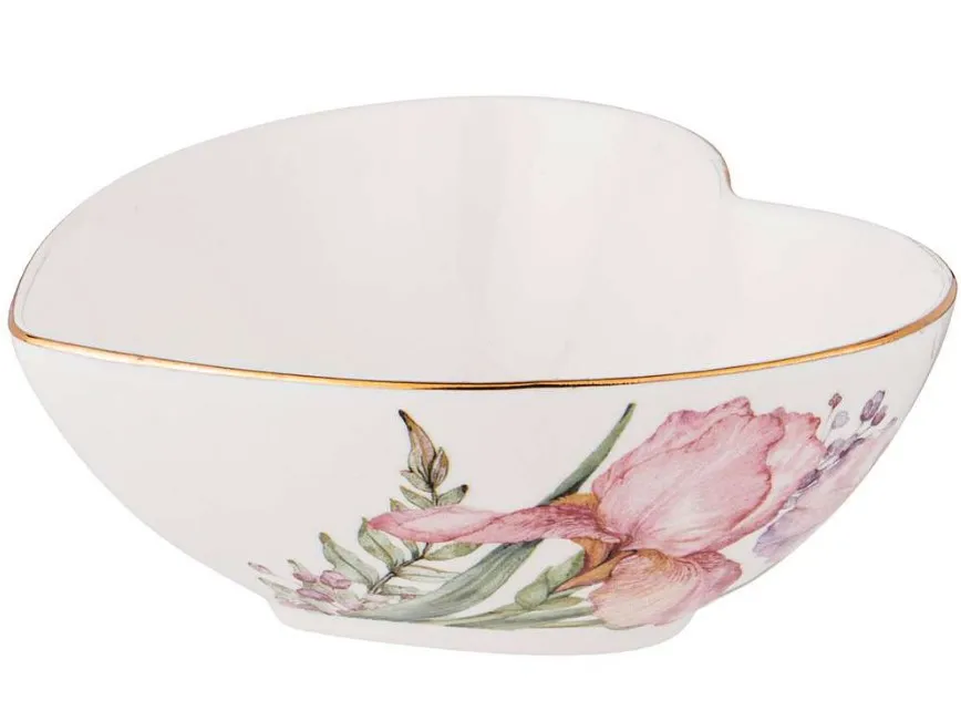 LEFARD Ирисы салатник сердце 11,5*4см 200мл 590-358