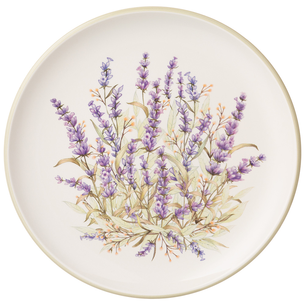 AGNESS Душа прованса тарелка 21*21см 358-2042