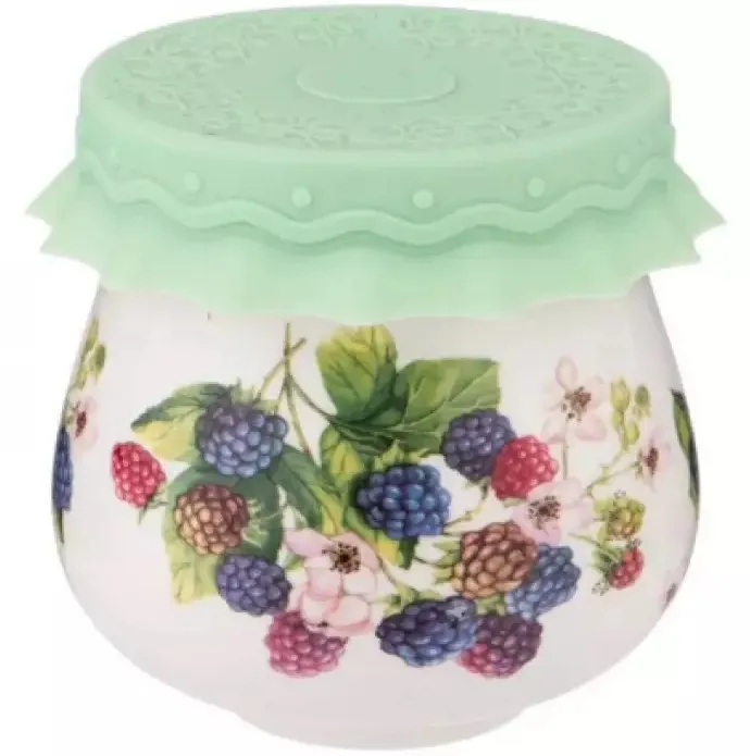 LEFARD баночка д/меда и варенья с силиконовой крышкой ежевика 180мл 359-312