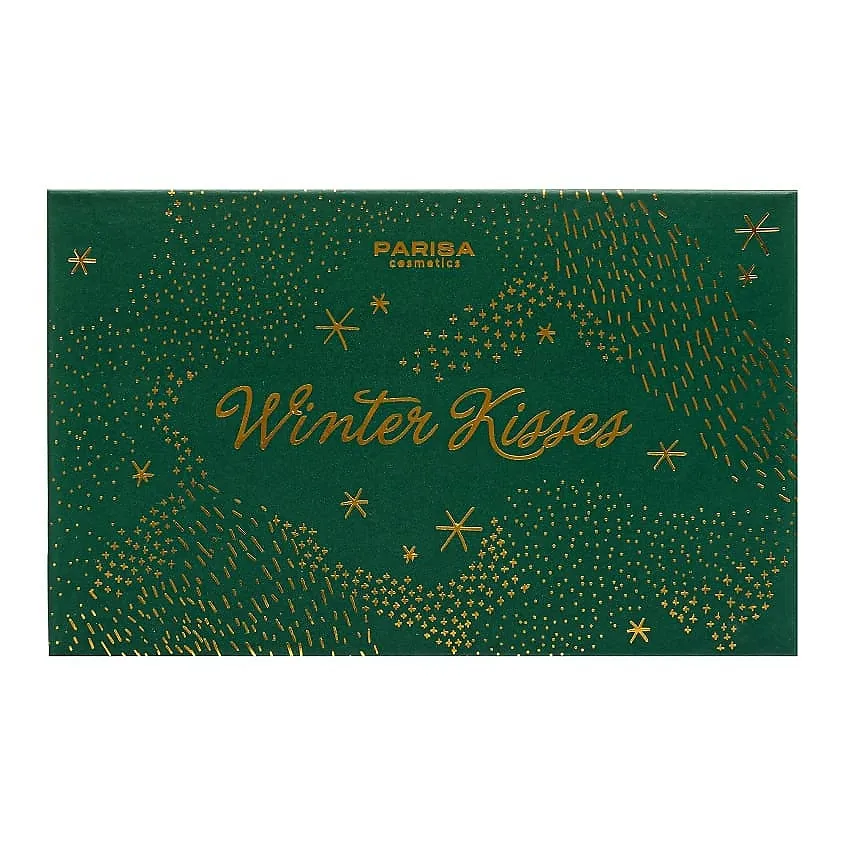 PARISA набор теней д/век15 оттенков winter kisses т.1