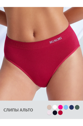 MINIMI трусы женские слипы высокие MA222 rubino р.44-46/S-M