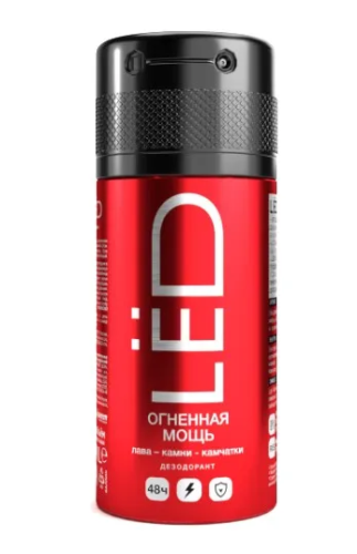 LЁD дезодорант-спрей мужской огненная мощь 150мл