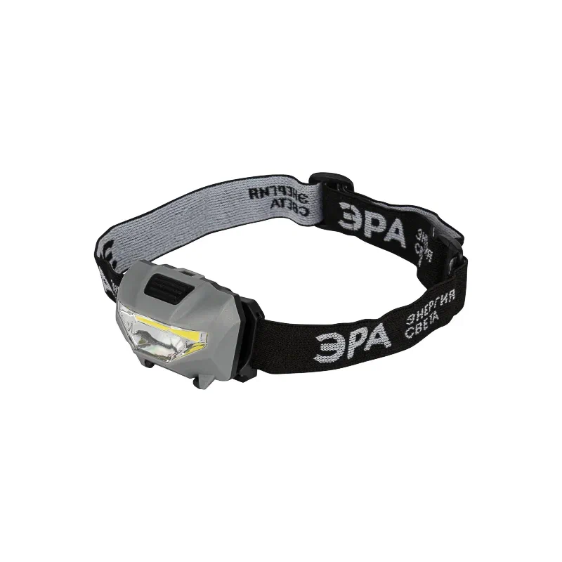 ЭРА фонарь налобный светодиодный 3 режима блэкджек GA-505