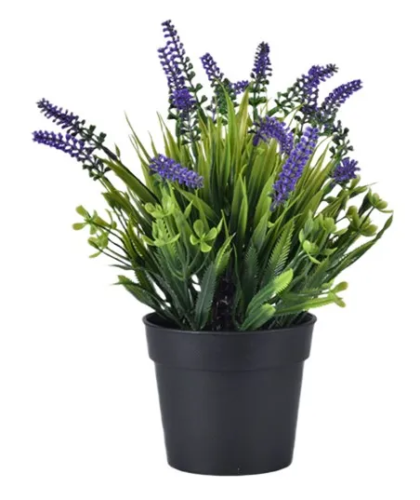 Растение искусственное в кашпо 25см 10922-5735