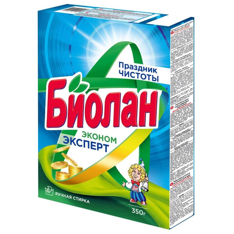 БИОЛАН порошок стир д/ручной стирки эконом эксперт 350г