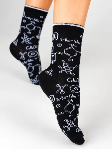 Носки детские С2155 черный р.22-24