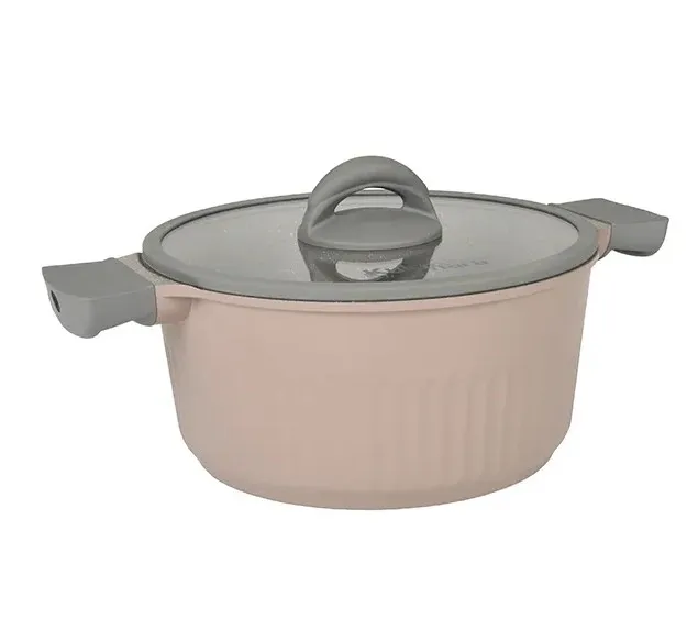 KUKMARA Stella кастрюля со стекл. крышкой cappuccino 3,2л