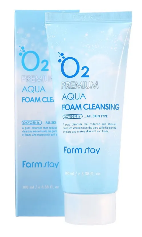 FARMSTAY пенка д/умывания кислородная O2 100мл
