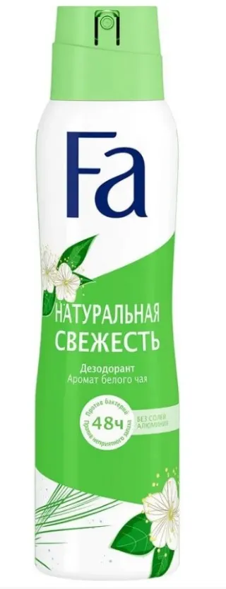 FA антиперспирант жен. природная свежесть белый чай 150мл спрей