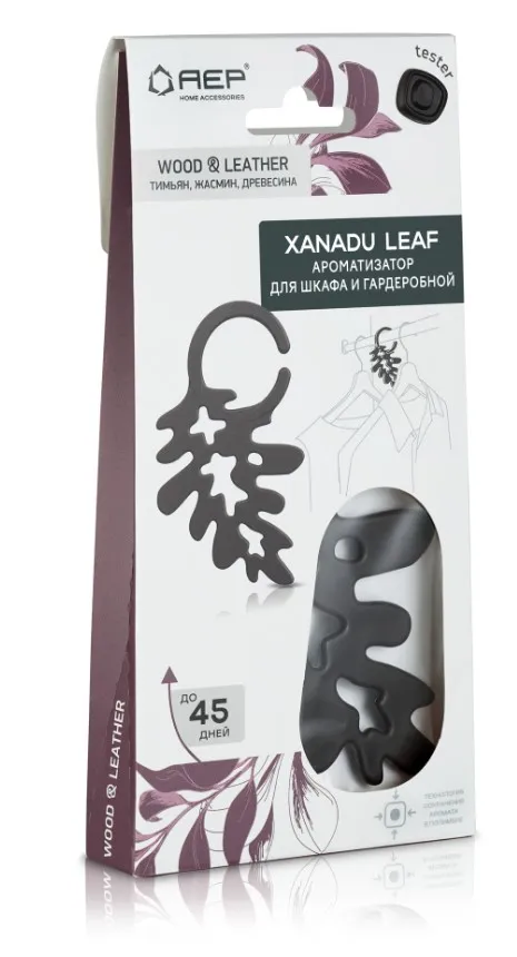 АЕР Xanadu Leaf ароматизатор д/шкафа и гардеробной wood&leather