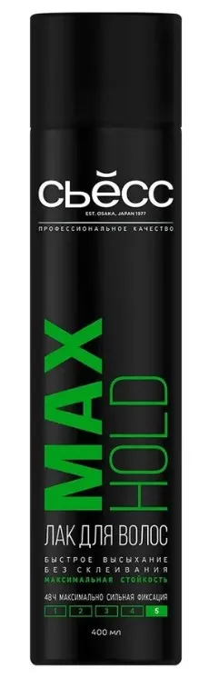СЬЁСС лак д/волос максимально сильная фиксация max hold 400мл
