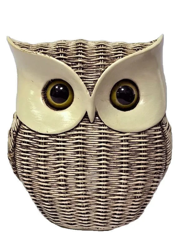 Фигура декоративная сова 14см*12см 2025-0773